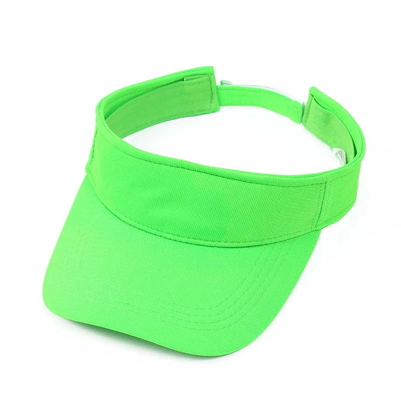 Cappelli con visiera parasole estiva da donna da uomo Top vuoto in cotone solido sport all\'aria aperta cappellini con protezione UV da spiaggia