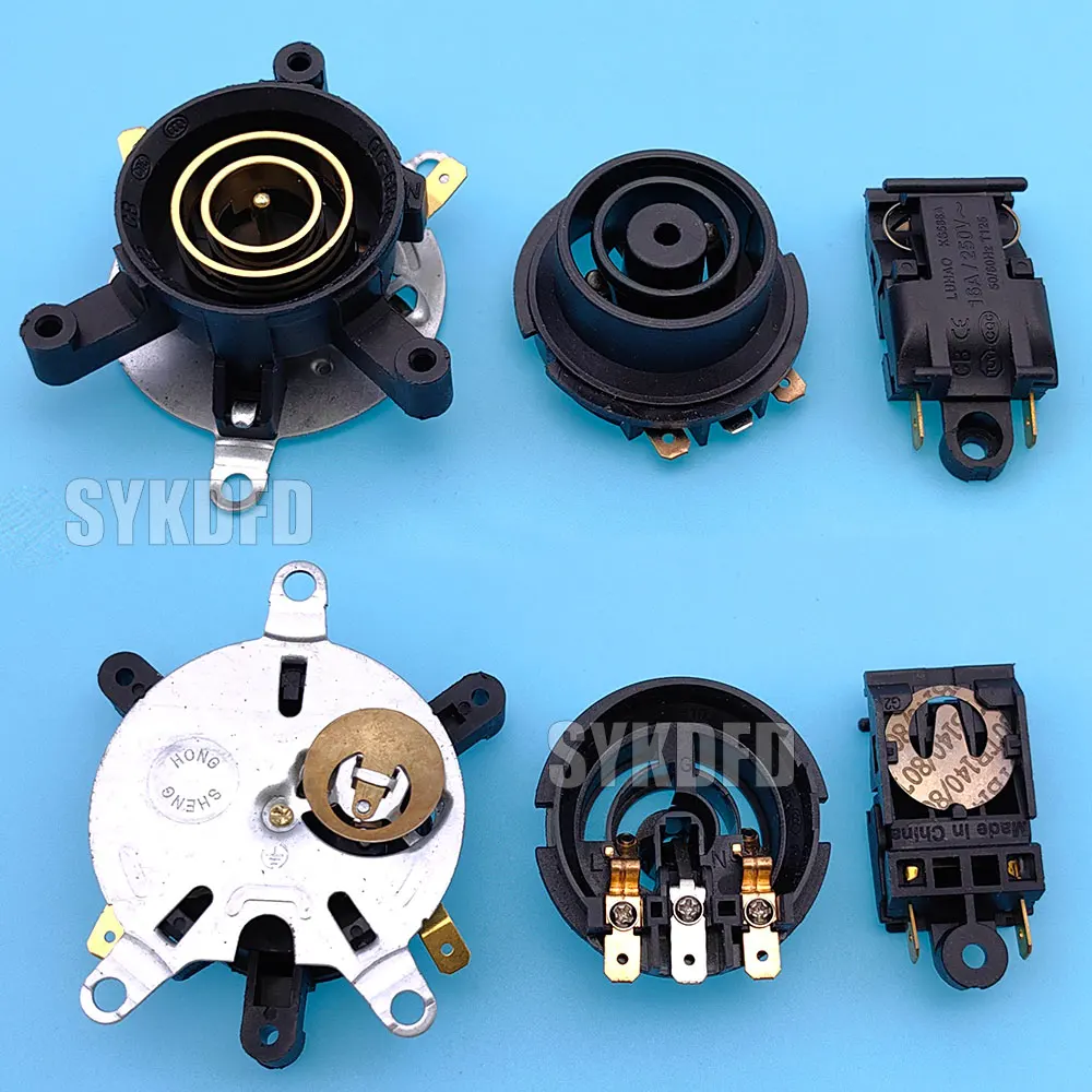 

3pcs/set Electric Kettle Accessories Base Thermostat Temperature Switch Connector Coupler Socket Household Acessories