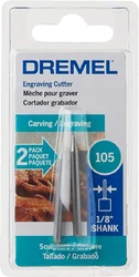 Dremel-brocas de corte para grabado, Kit de herramientas rotativas de Material de vidrio de madera, de 105mm diámetro de trabajo, 0,8