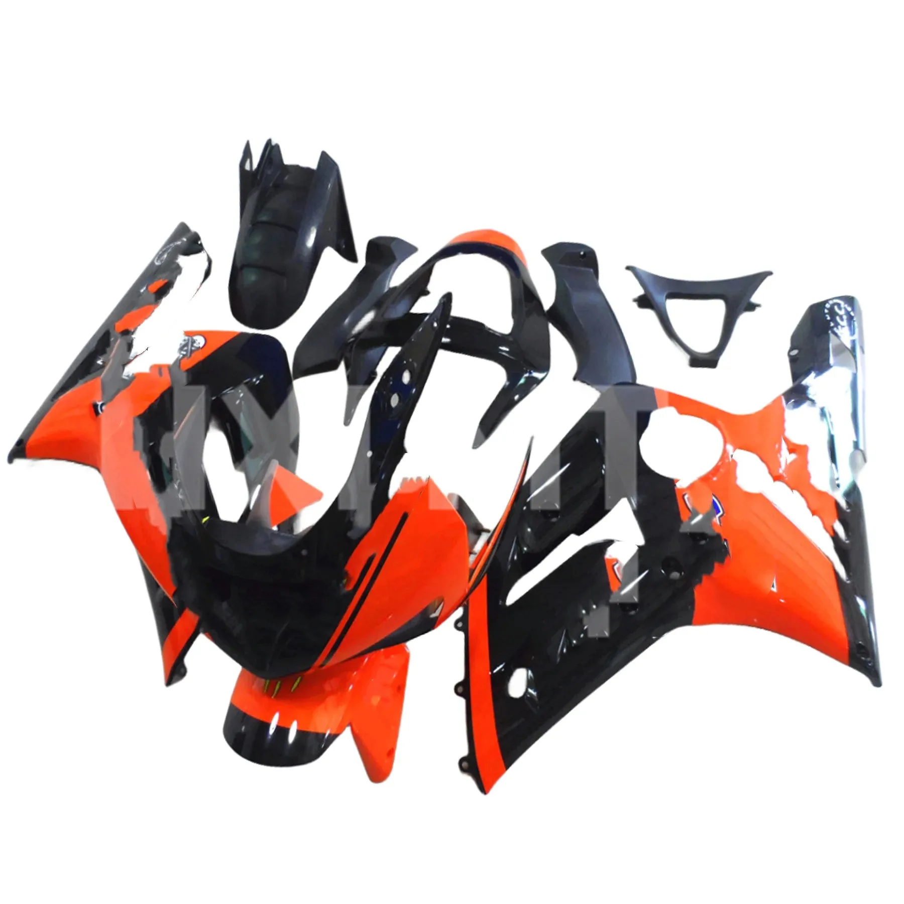 ABS Kit Fairing cetakan injeksi sepeda motor, Kit Fairing penuh bodi motor ABS baru cocok untuk Ninja ZX-6R 2005 2006 ZX6R zx 6r 636 03 04