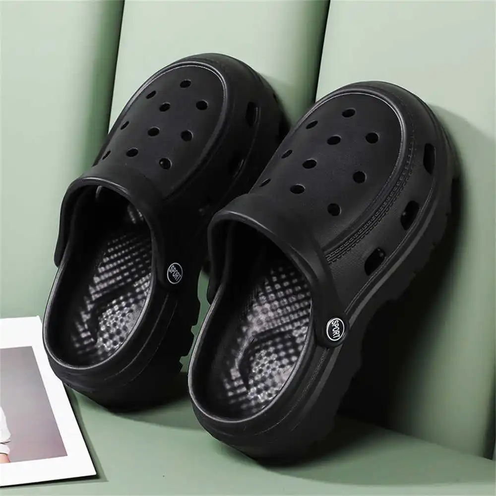 

37-38 Playform Ladies Boots Black Ladies Summer Slippers Shoes Flat Women's Sandal Sneakers Sports Runing Dropship Besket