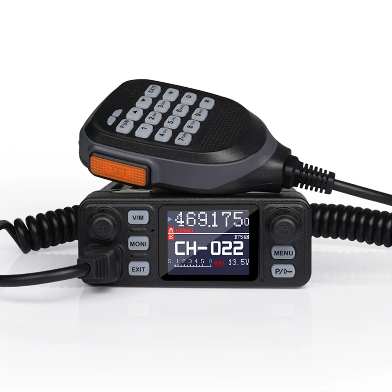 KSUN UV5200D 25W Walkie Talkie VHF UHF Vehicle Mouted MINI Car Radio Station 200CH Mobile Radio for Outdoor Self Driving Tour