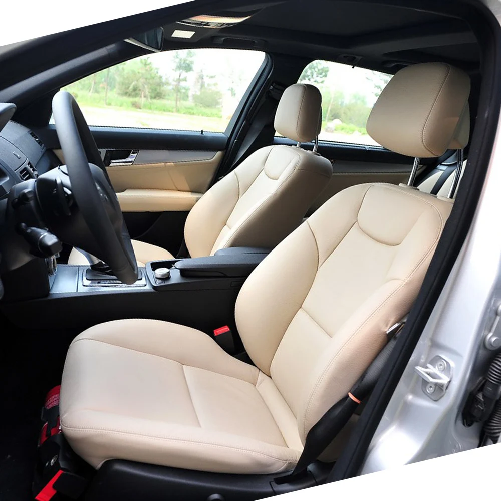 

Car Special Seat Cover For Mercedes Benz C-Class 2010 2011 2012 2013 PU Leather Seat Cushion Protector Car Seat Covers