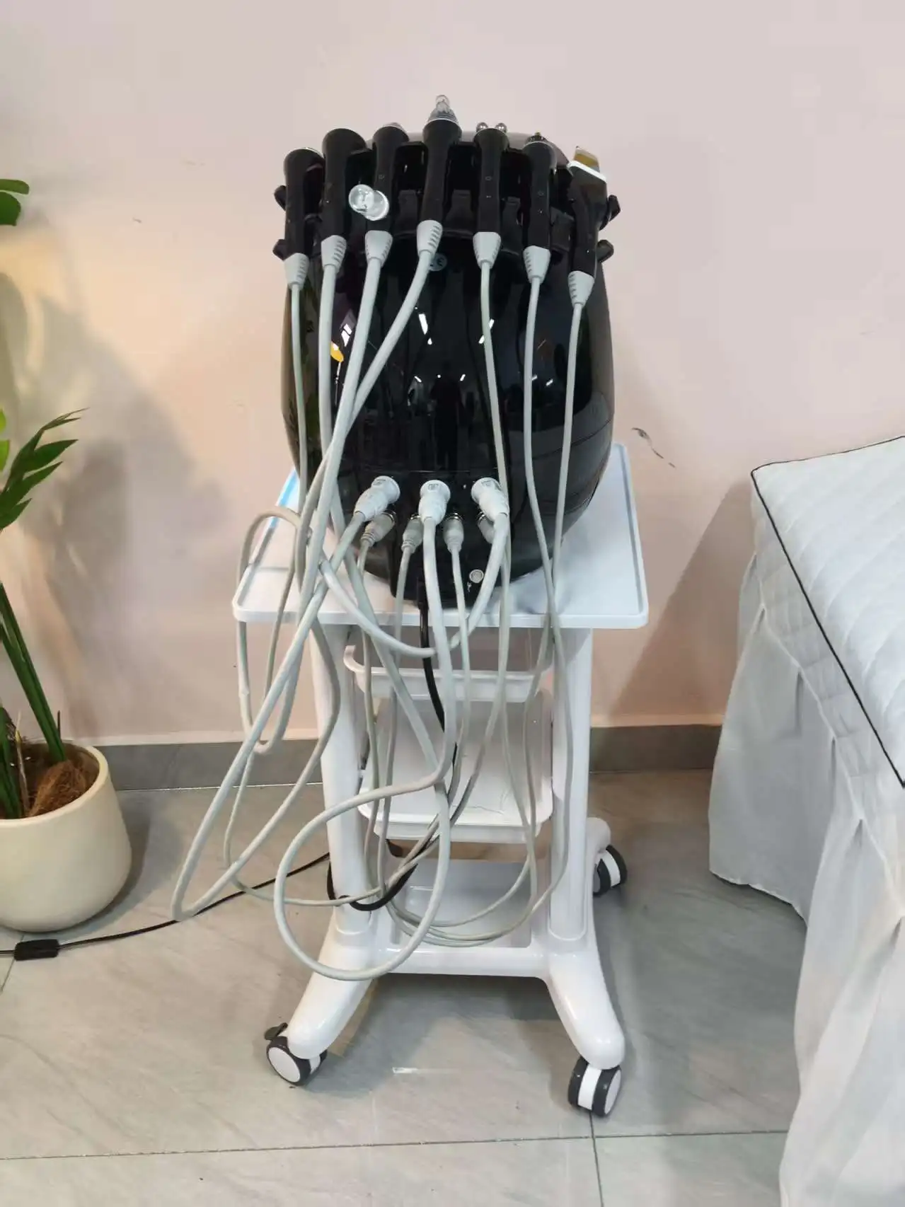 

Smart Ice Blue Plus 7 в 1, кислородная гидродермабразия, пузырьковая машина, профессиональная машина для гидра, RF-лифтинг, ультразвуковая машина