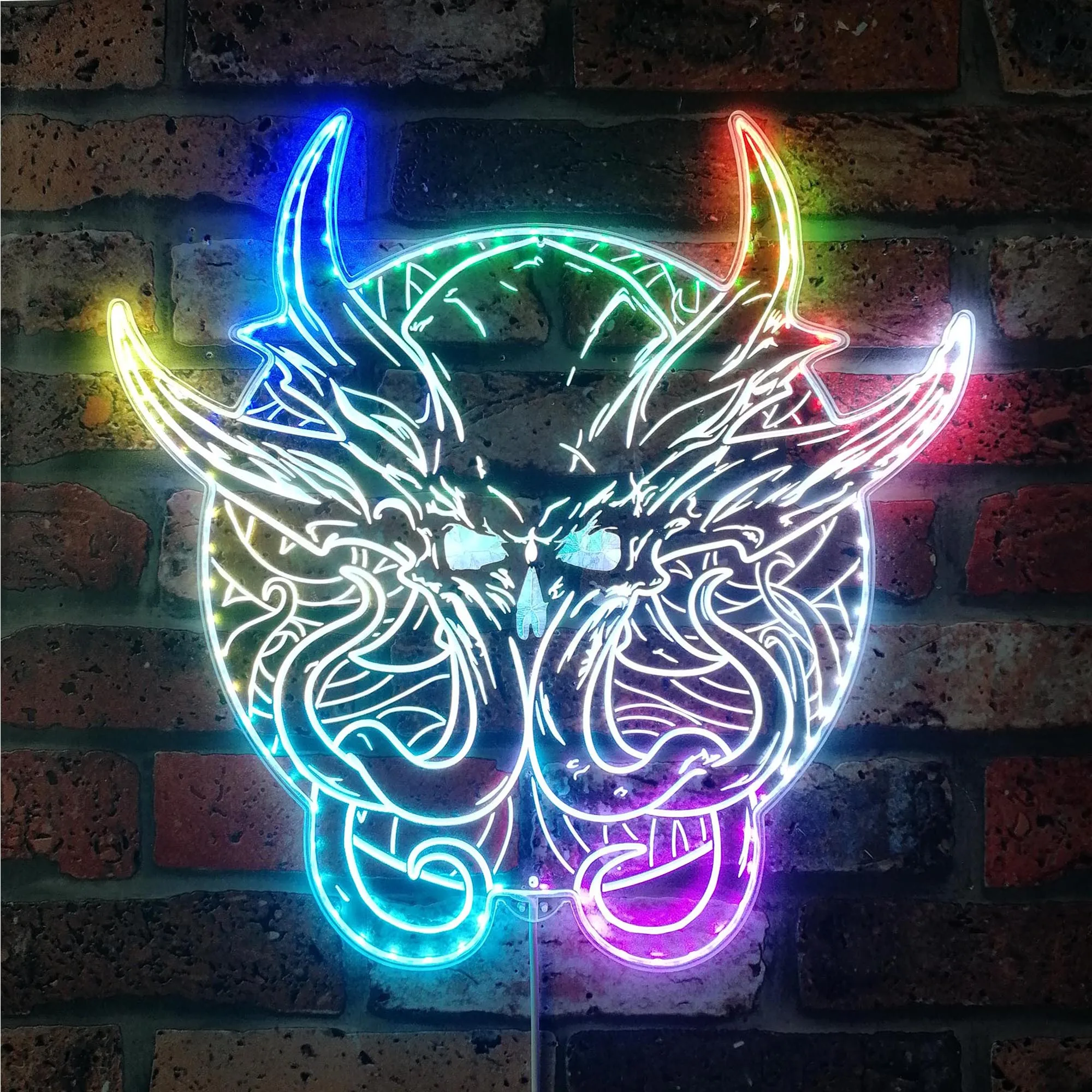 

Cthulhu Emperor Neon LED Sign, Gamer Night Light LED Sign, Game Room Neon Sign