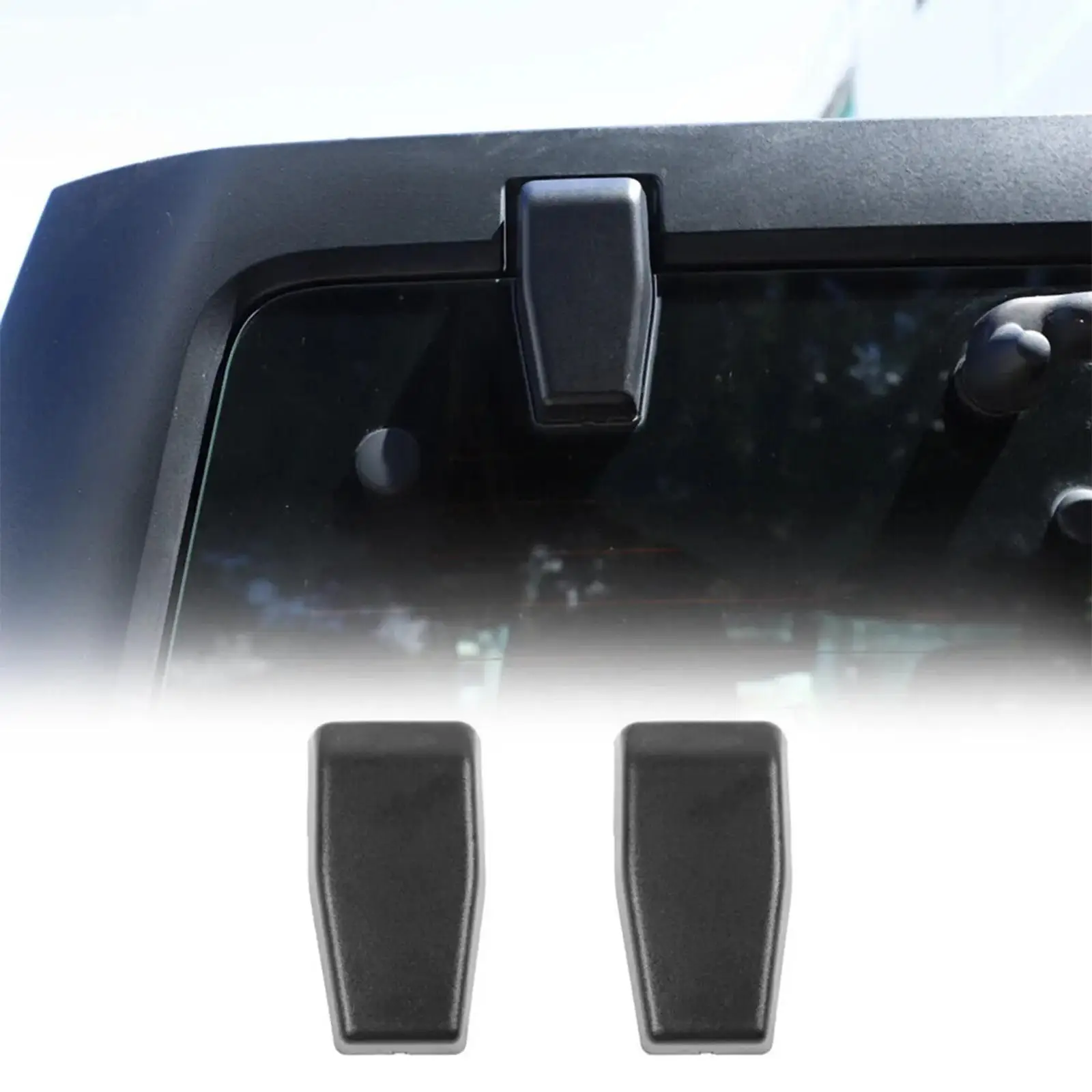 Liftgate Glass Hinge Cover 68140033AA Stable Performance Fittings Accessory for Jeep Wrangler JK 2011 - 2018