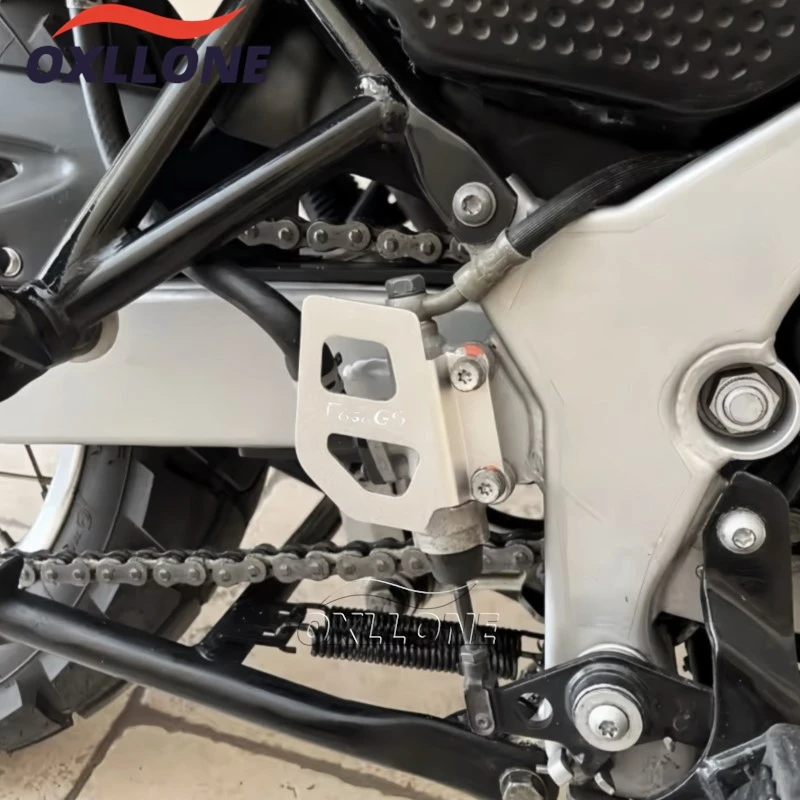 For BMW F650GS Dakar Single 2000-2007 F650CS G650GS Sertao Motorcycle Rear Brake Master Cylinder Guard Protector G650GS F 650 GS