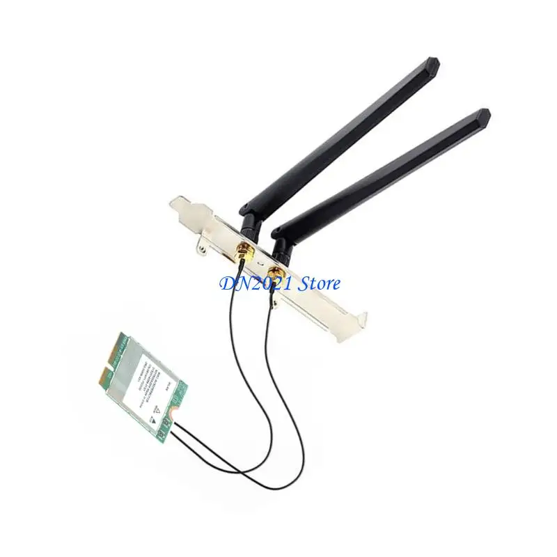 

F3KE MT7922 WiFi 6E Module M.2 6GHz/5GHz/2.4GHz Bluetooth-Compatible 5.2