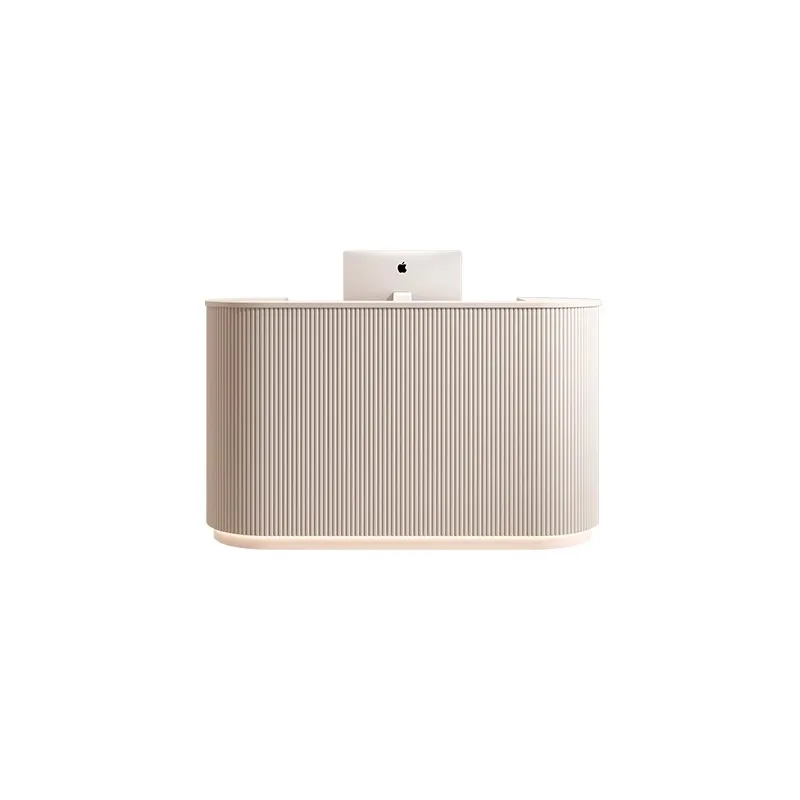 

Light Luxury Style Cash Register Counter for Small Clothing Stores Minimalist Beauty Salon Front Desk Reception