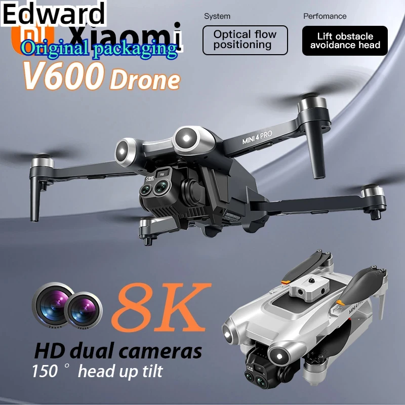 

V600 Drone 8K 5G Professional HD Aerial Photography Dual-Camera Omnidirectional Obstacle Avoidance Drone Original New