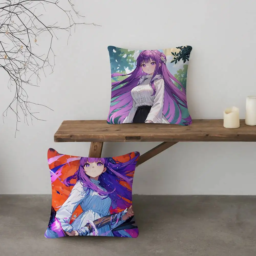 

F-fern Pillow Case Removable Washable Cushion Cover – All-Season Soft Linen