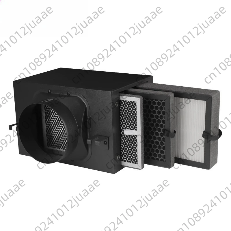 System Duct Fan Air Primary Purification Box High Efficiency Pre-filter Filter Screen Deodorization Haze Dust