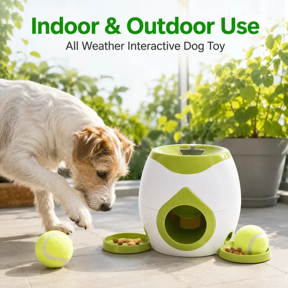 Otomatik Köpek Topu Fırlatıcı, - Food Storage Machine incelemesi ve fiyatı
