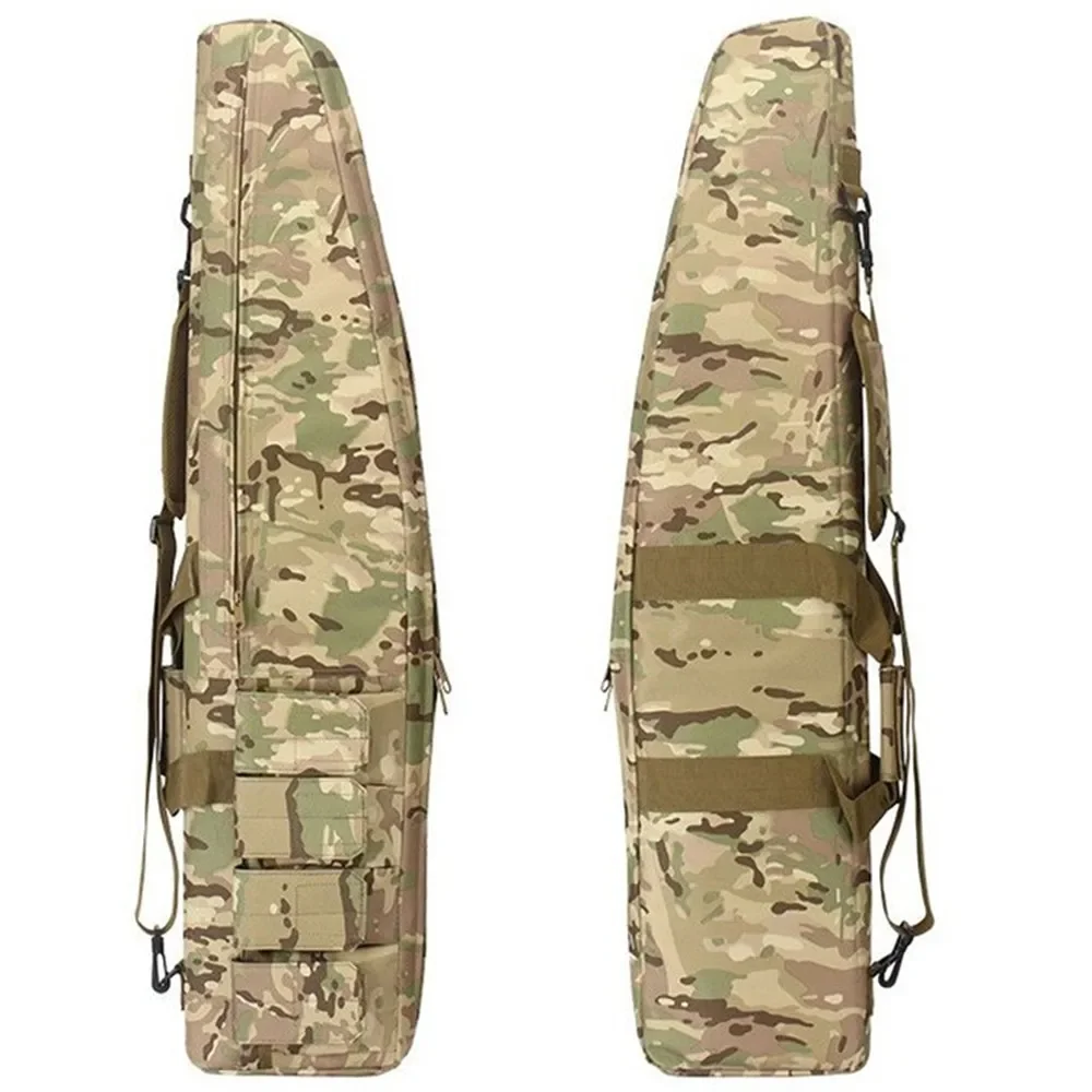 Bandolera de hombro para ventilador militar al aire libre, equipo de caña de pescar, almacenamiento seguro, bolso de viaje, paquete táctico de camuflaje impermeable