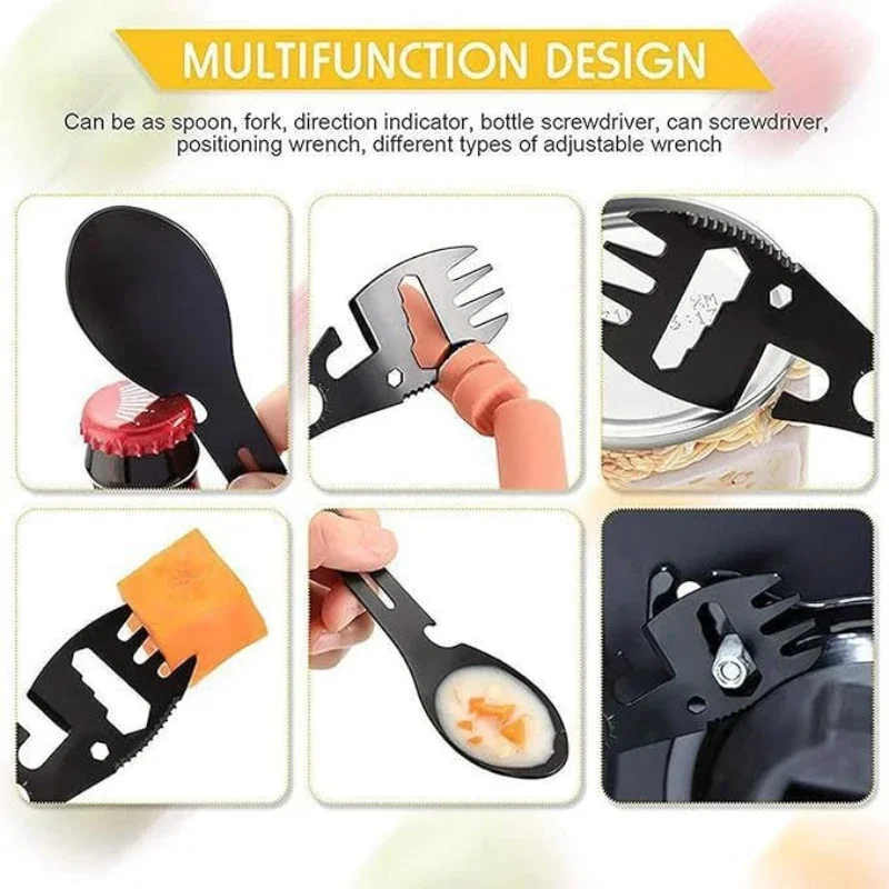 Multifunction Camping Spork Tool 2