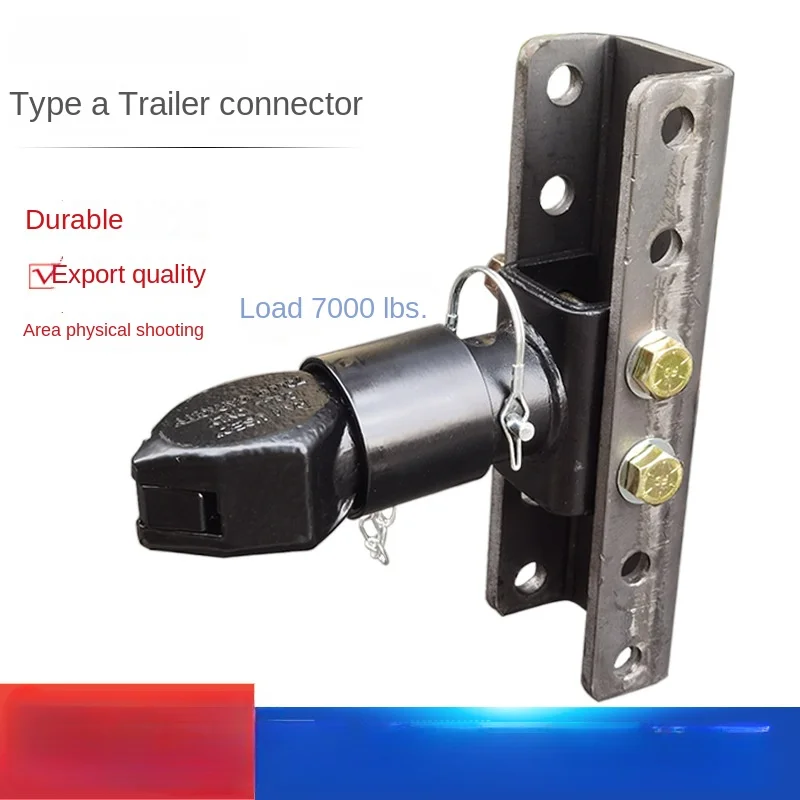 

Heavy Duty A-Type Adjustable Trailer Connector Ball Cover Coupler Trailer RV Accessories 7000 lbs Heavy Duty