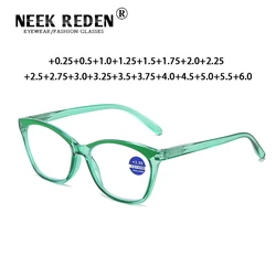 Cay Eye Women Men Reading Glasses Retro Resin Lens Presbyopia With Diopters +0.25 +0.5 +1.0 +1.25 +1.75 +2.75 +4.0 +4.5 +6.0