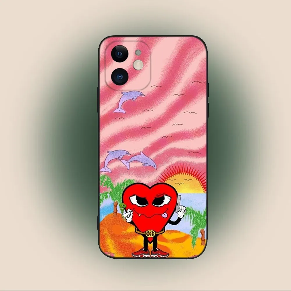Love Mafia La Mafia Del Amor Phone Case For iPhone 15,14,13,12,11,Plus,Pro Max,XS,X,XR,SE,Mini,8,7 Soft Silicone Black Cover