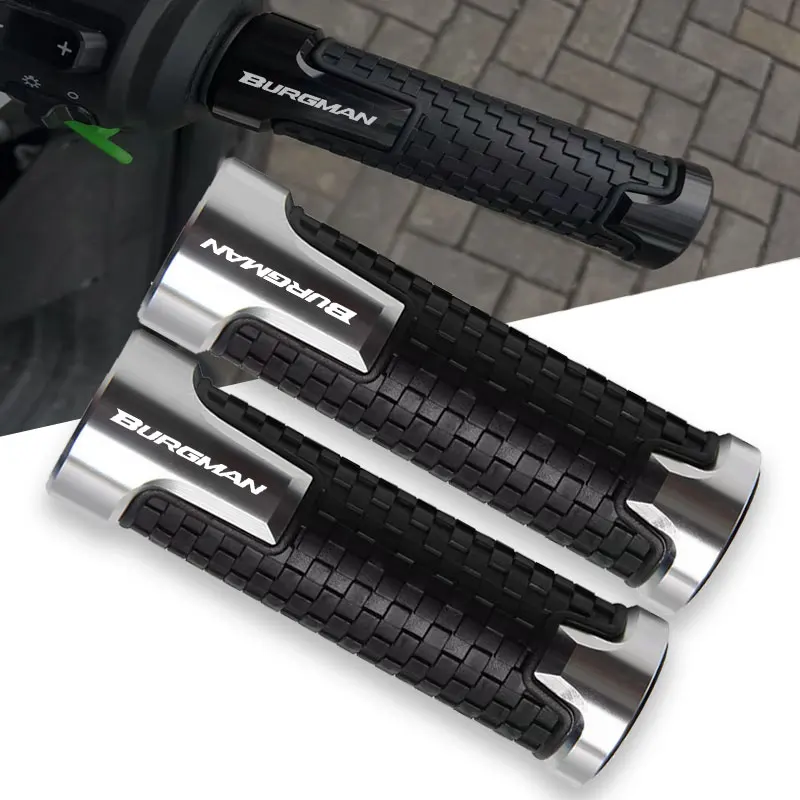 Para suzuki burgman 650 400 125 200 an650 an400 an125 an200 motocicleta 7/8 ''22mm guiador scooter lidar com apertos guiador aperto