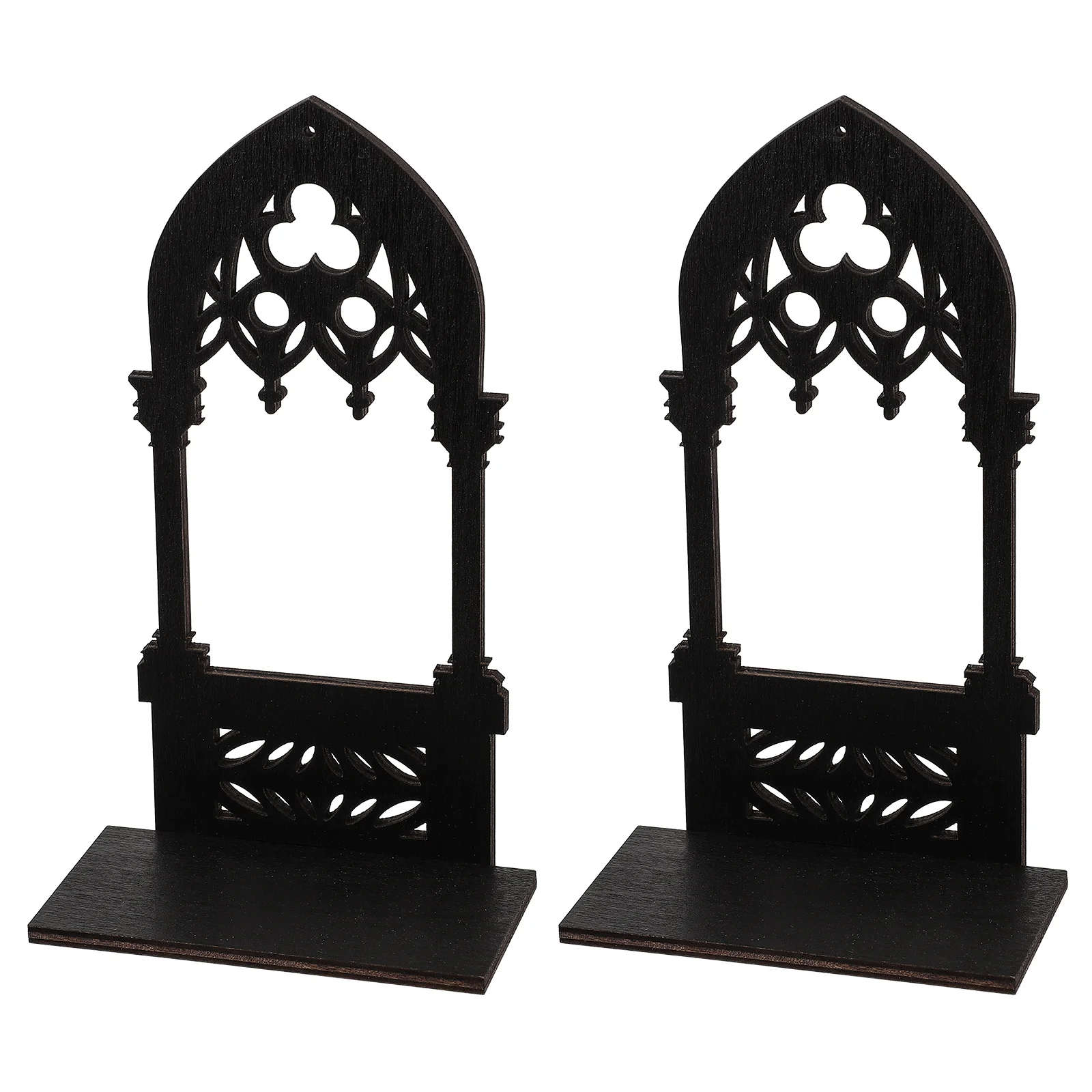 Gothic Arch Architecture Candlestick Wall Lamp Stands Candles Holder Holders Centerpiece Tea Light Decor Home Decor Candlestick