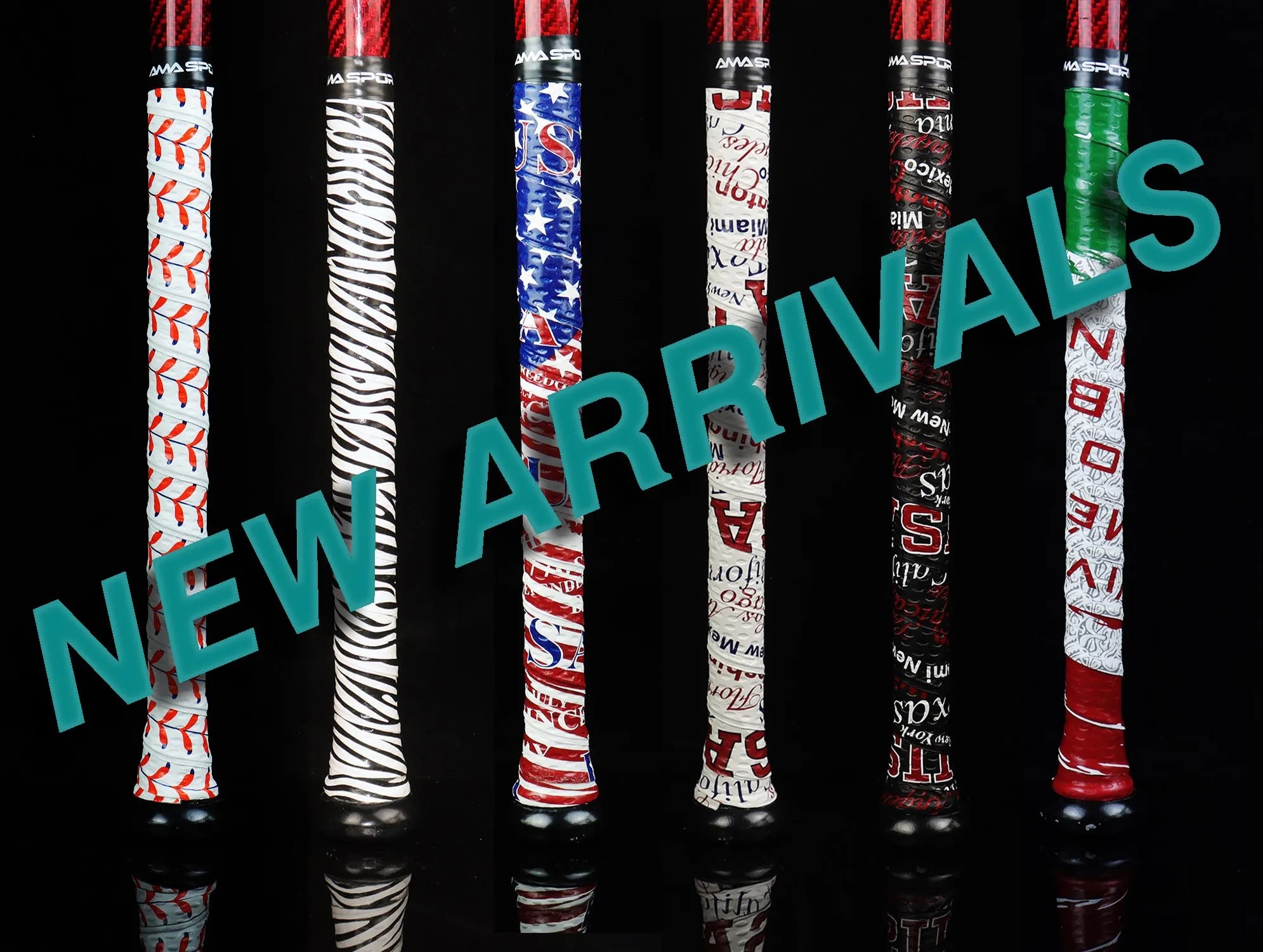 5/10pcs Baseball Bat Grip Tape Multiple Colors Durasoft Polymer Softball Grip Tape for Professional Feel Improve Grip Control