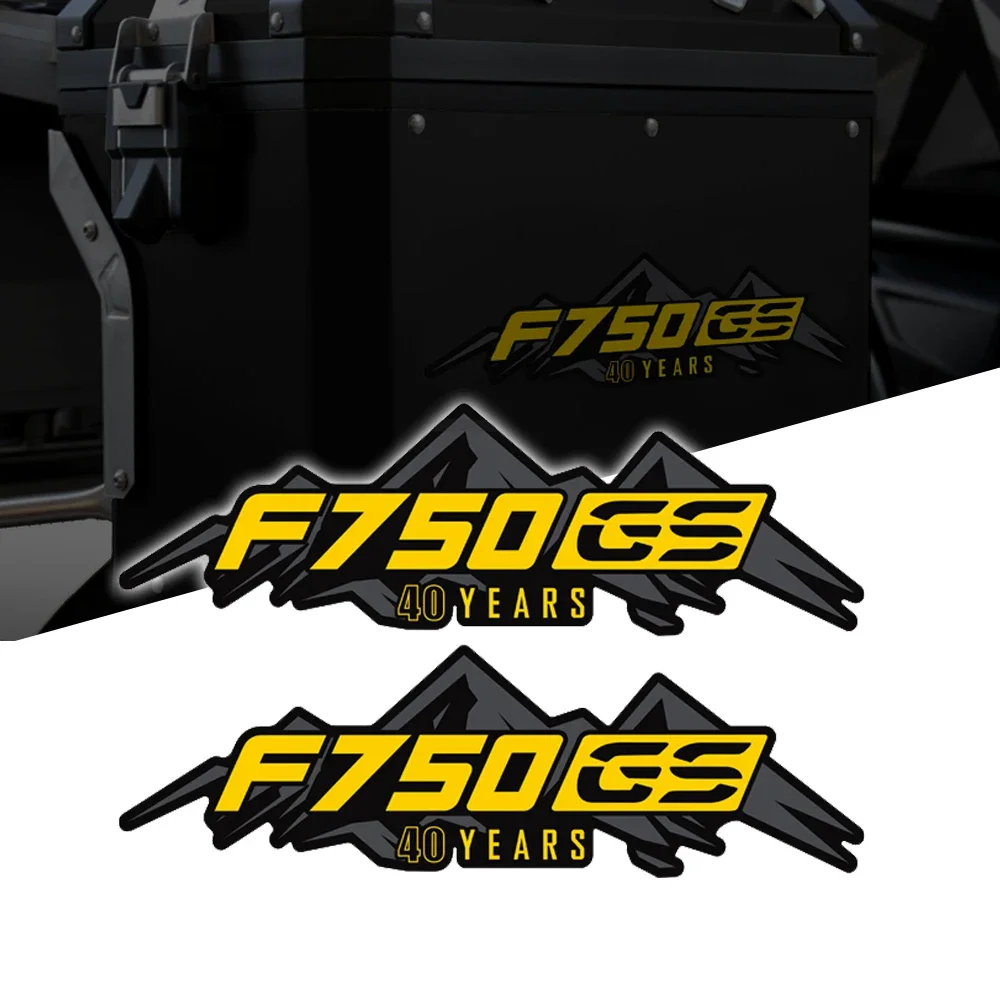 

For BMW Motorrad Aluminum Box F750GS 40 Years Motorcycle Sticker