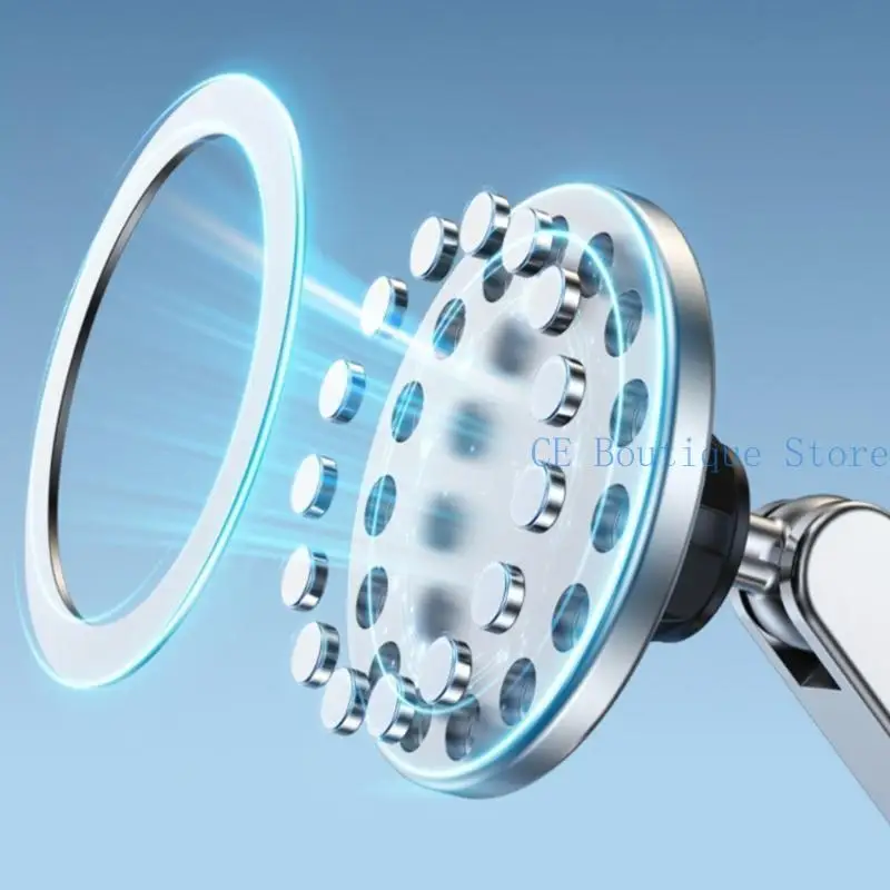 652F 17mm đầu bóng Điện thoại động từ tính Magnet Magnet Điện thoại hỗ trợ cho điện thoại 12/13/14/15