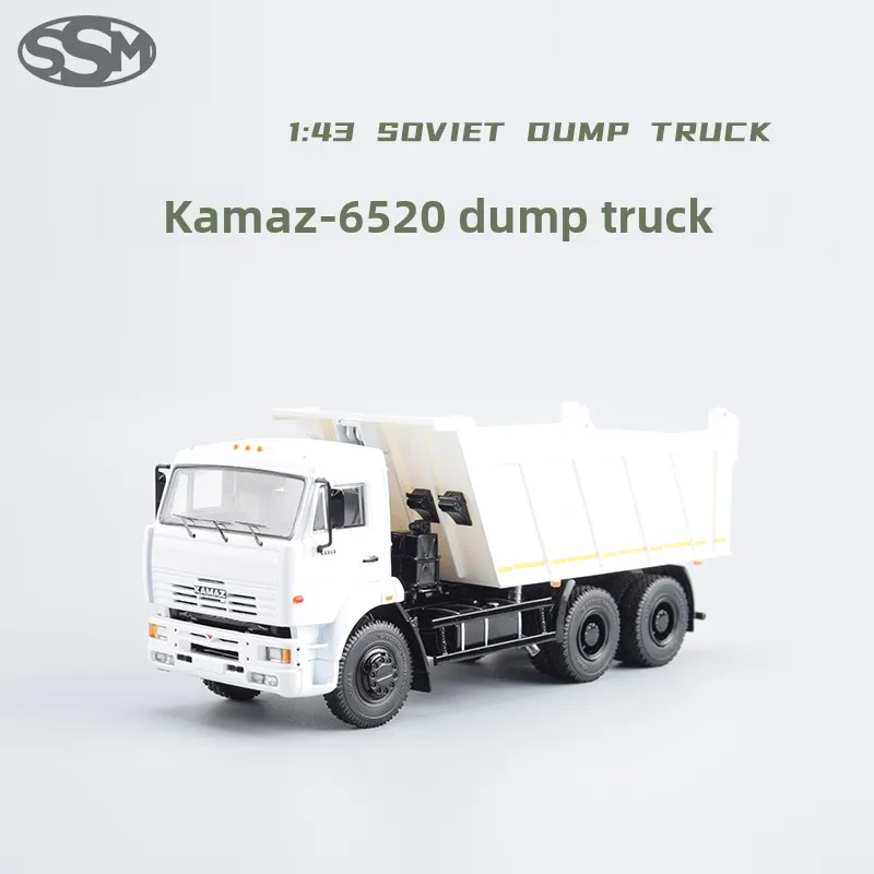 

1/43 русская модель Kamas 6520, коллекция сверхмощных грузовиков, модель из сплава, подходит для взрослых SSM1603