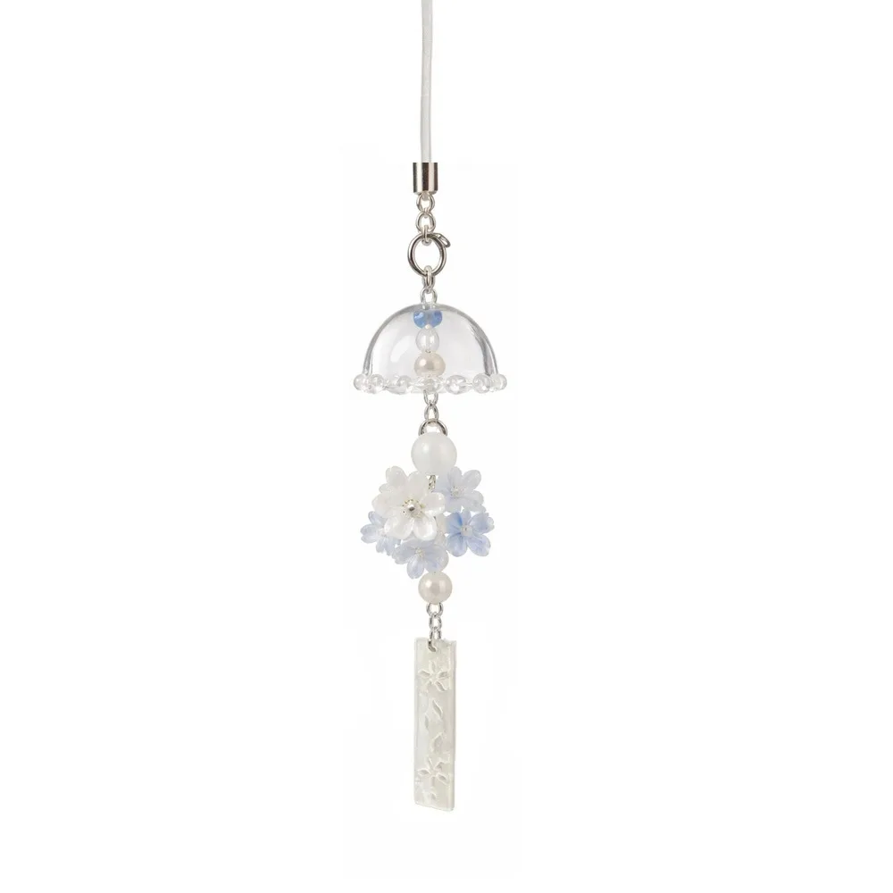 

Resin Jasmine Wind Chime Pendant Handmade Chinese-style Backpack Hanging Pendant Decorative Hanging Key Chain Bag Decoration