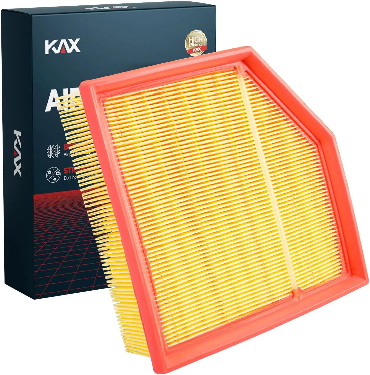 

KAX Engine Air Filter CA11431 for Dodge Dart 2013-2016, Enhanced Filtration & Improved Airflow