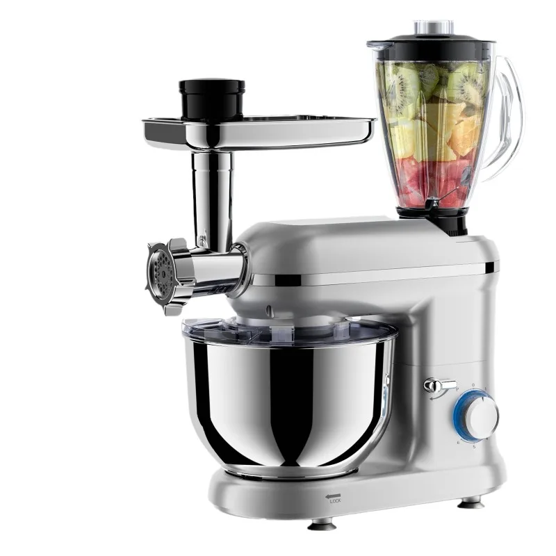 

5.5L Multifunctional Chef Machine 5-in-1 Kneader Cooking Machine Electric Egg Beater 220V noodle wrapper