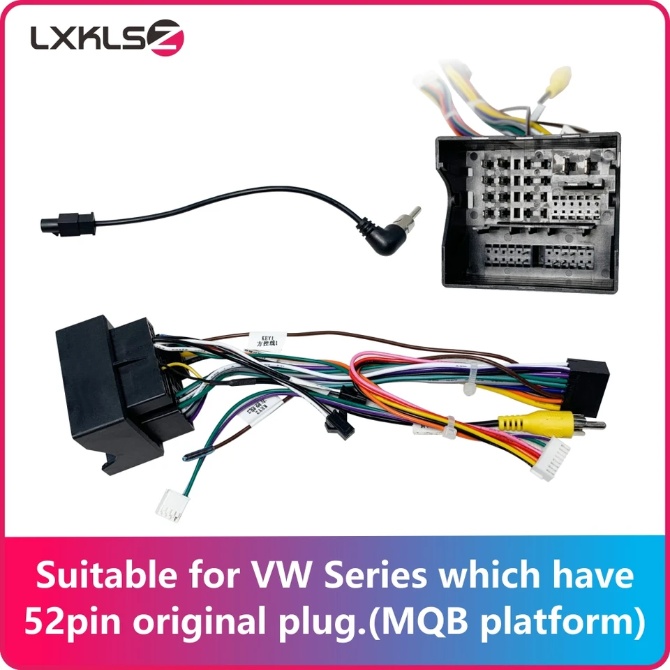 Arnés Adaptador De Radio PQ A MQB – Cable De Transferencia Para Montar RCD330 / RCD330G En Vehículos Volkswagen