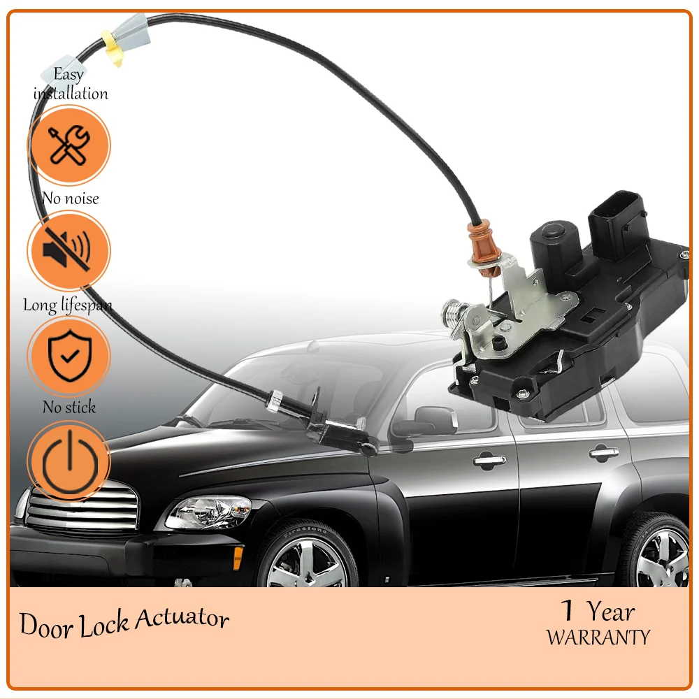 

Rear Left Driver Side Door Latch Motor, anti-jamming construction, Fit Chevrolet HHR 2006 2008 2009-2011,oem 25811543,100DLA683S