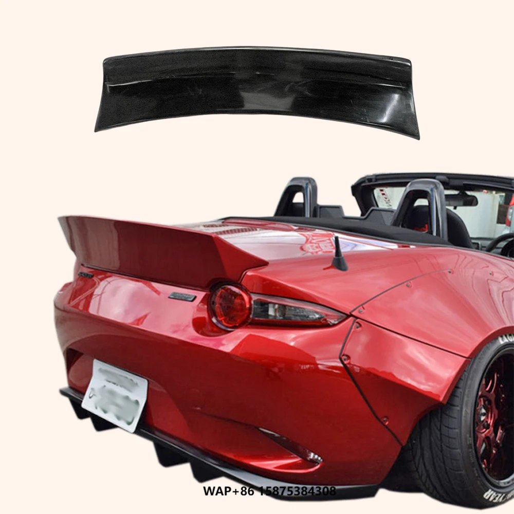 

For Mazda Miata MX5 ND Coupe 2016-24 EPA Style Fiberglass Rear Trunk Spoiler
