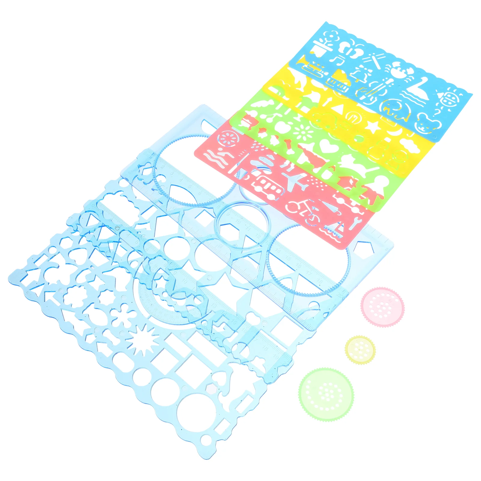 Drawing Stencils for Adults Multifunctional Ruler Template Tool Architecture Supplies Tape Measure