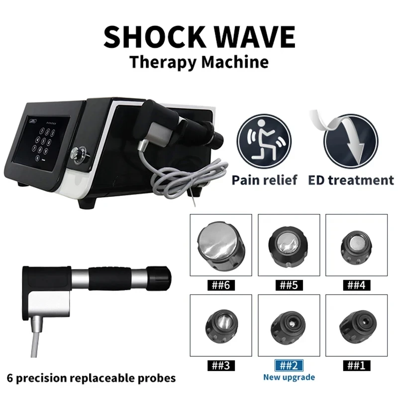 Extracorporeal Shockwave Therapy Machine Automatic Massage Gun Body Pain Relief Relax Massager Physiotherapy Shock Waves machine