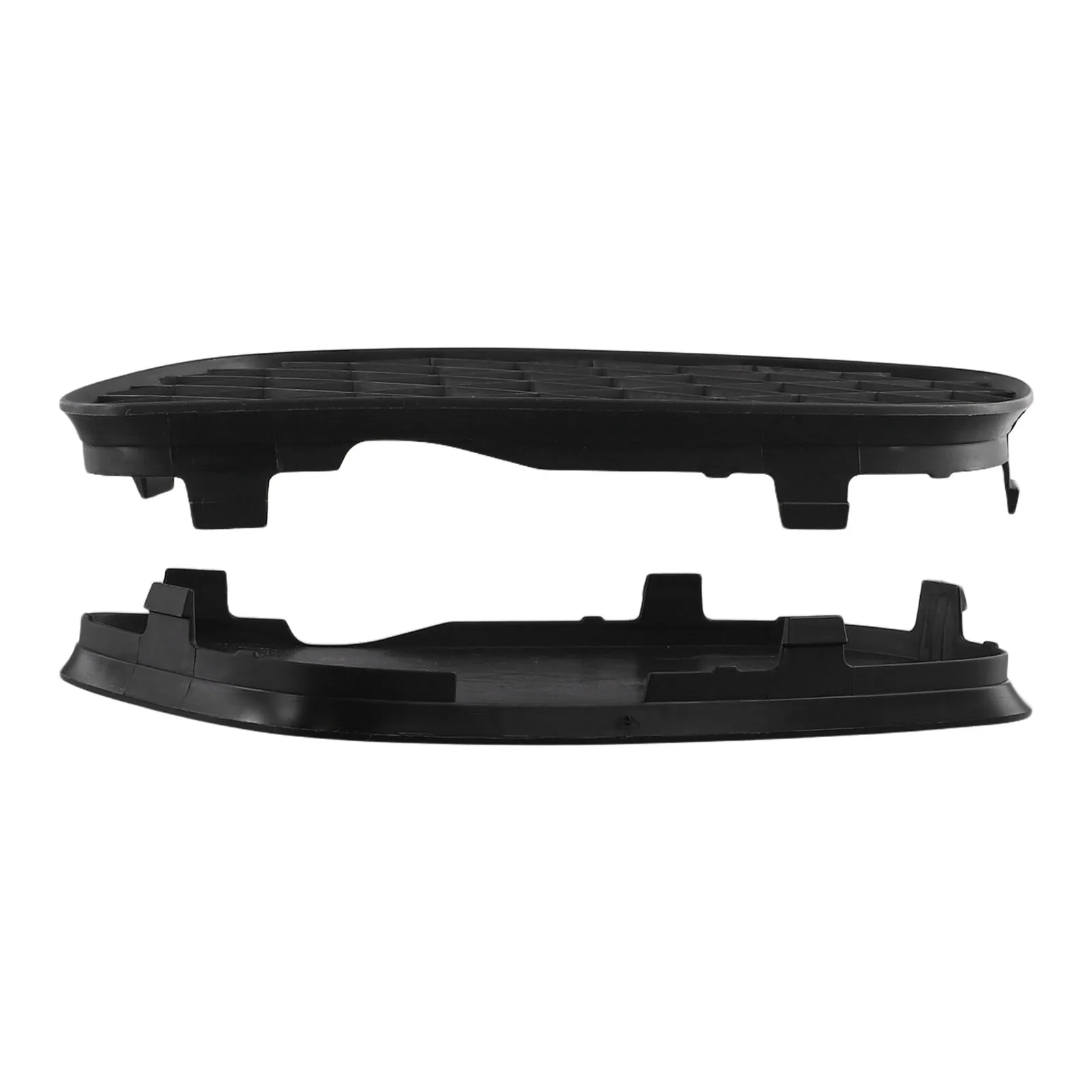 

For Smart For Fortwo 451 2008 2012 Front Lower Bumper Grille Fog Lamp For Cover Replacement 1Pair ABS OEM Compatible