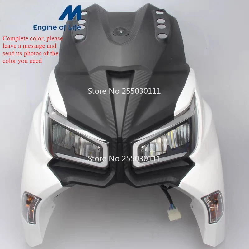 Front Face Panel Headlamp Assembly for Sym Xs300t Joymax Z300 Hong Kong / Taiwan Version 2019 Modified to 2020