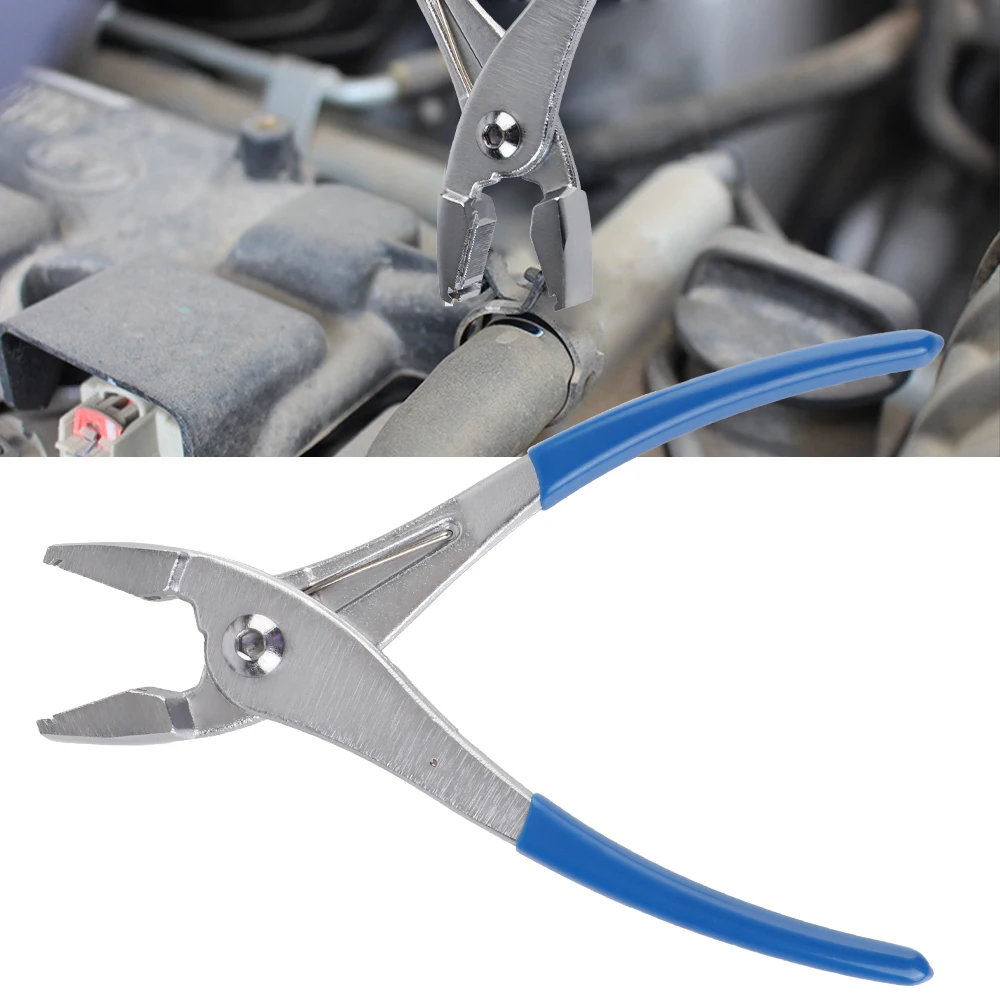 With Comfortable Handle for Fuel Line Hose Clamp Plier Metal Multifunctional Pincers Special Jaw Design Car Hose Crimping Plier