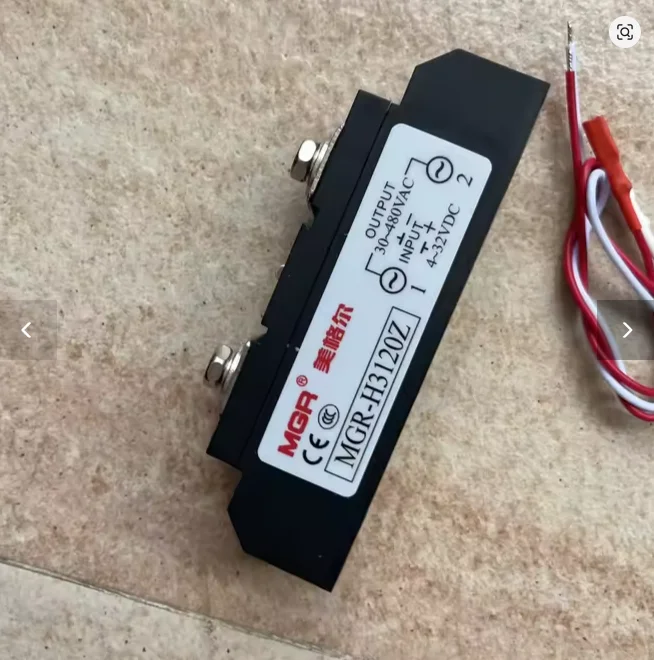 

SSR Industrial Grade Solid State Relay Module 120A DC Controlled AC 220V MGR-H3120Z mager