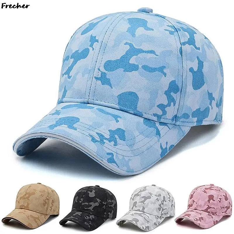 Summer Camouflage Baseball Cap 2024 New Outdoor Sports Golf Caps Adjustable Buckle Tennis Hat Breathable comfortable Casquette