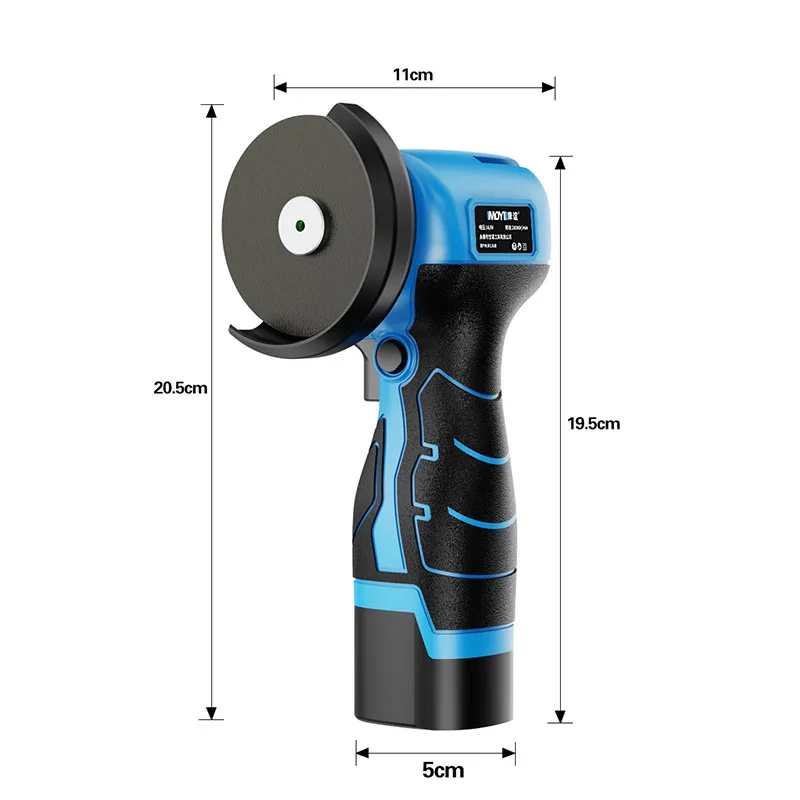 

16.8V Mini Angle Grinder 28000r/min Rechargeable Grinding Tool Cordless Polishing Machine Electric Tool with Accessories