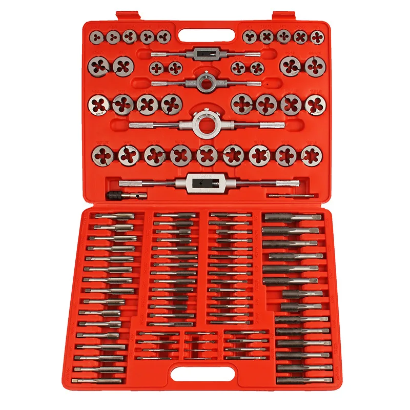 

Tap wrench set Manufacturer straight hair manual thread die straight hair manual thread die wholesale 110 pieces tap and die set