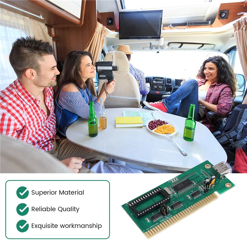 

Плата адаптера ISA к USB Интерфейс ISA к USB-интерфейсу для промышленного управления
