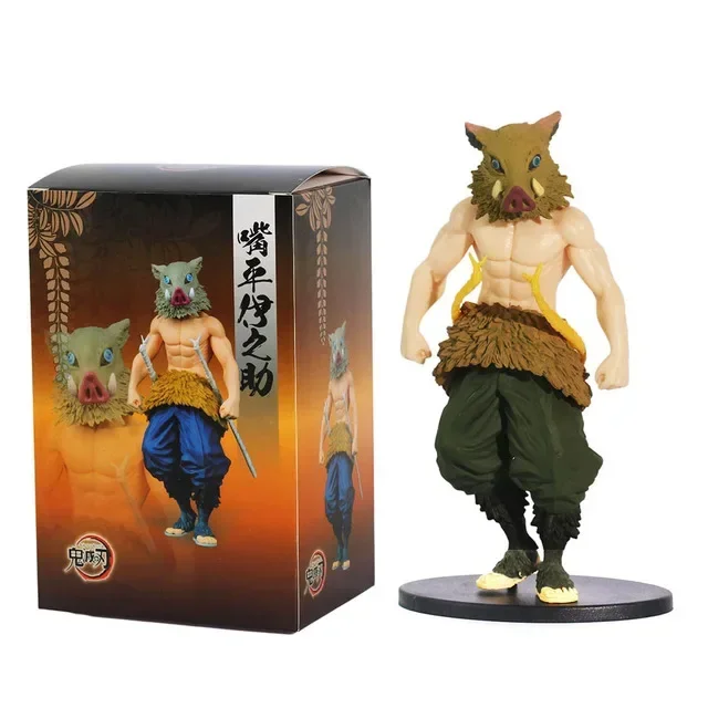 HOT@#*Anime Demon Slayer Kimetsu no Yaiba figure Kamado Tanjirou Action Figure Agatsuma Zenitsu Nezuko Warrior PVC Model Toys view 6