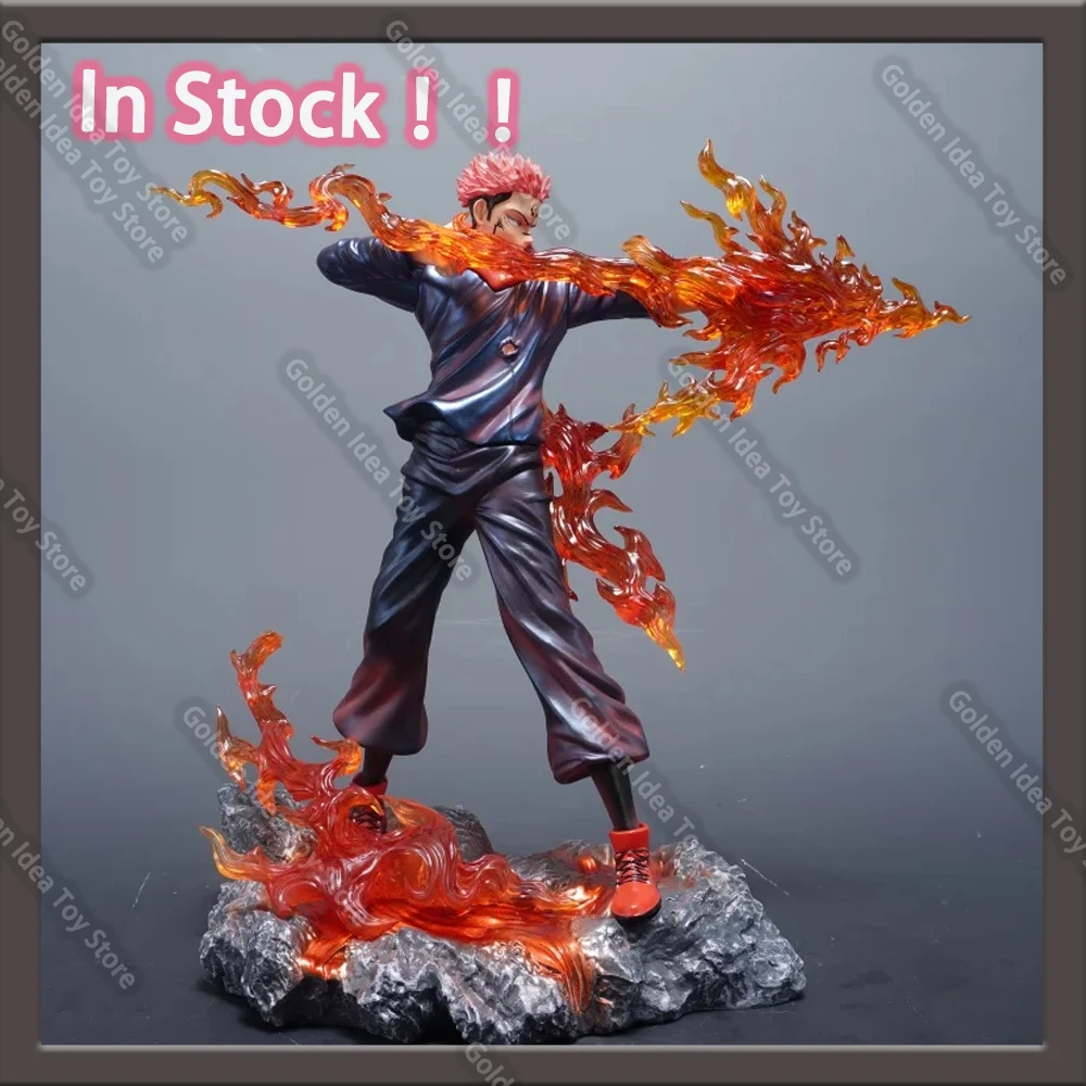 

In Stock Jujutsu Kaisen Ryomen Sukuna Action Figure 32cm Anime Themed Collectible Ornament Handmade Figurine for Boys Gift