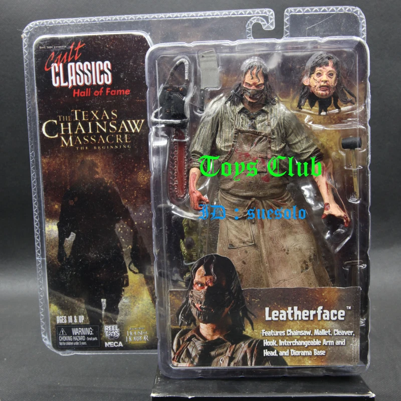 

NECA Culture Classics Horror Hall of Fame Texas Chainsaw Killer Prequel Leather Face Brand New Jason Platform Gift Items Friend