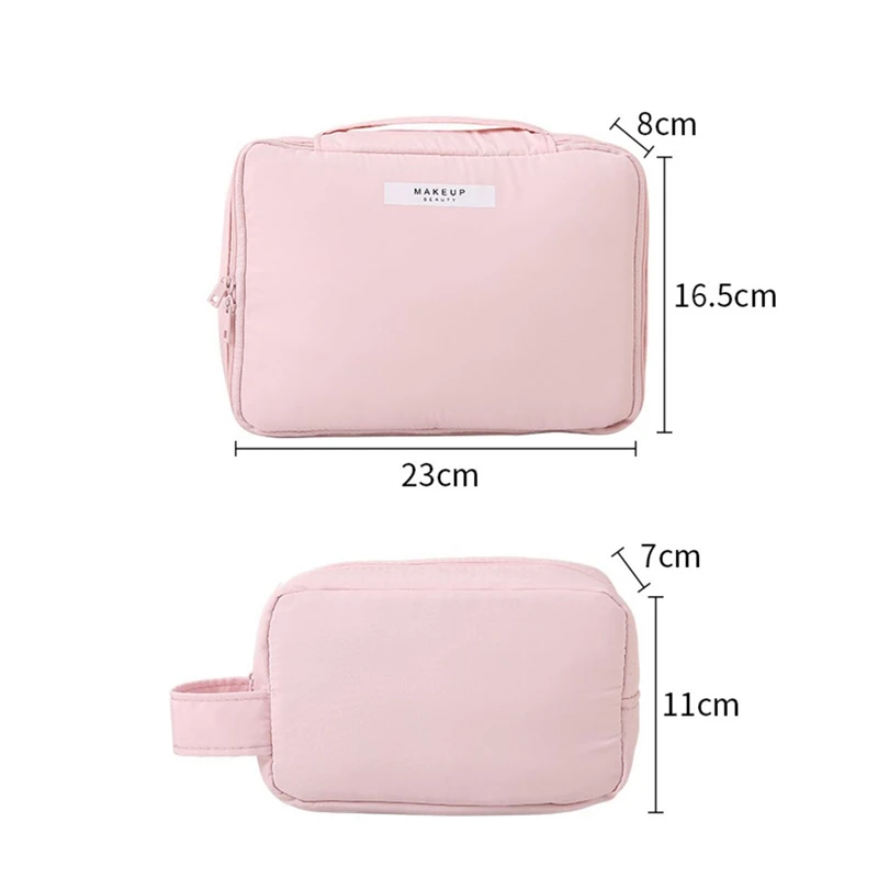 Large Capacity Women Cosmetic Bag Multifunctional Travel Toiletries Organizer Waterproof Female Storage Make Up Cases