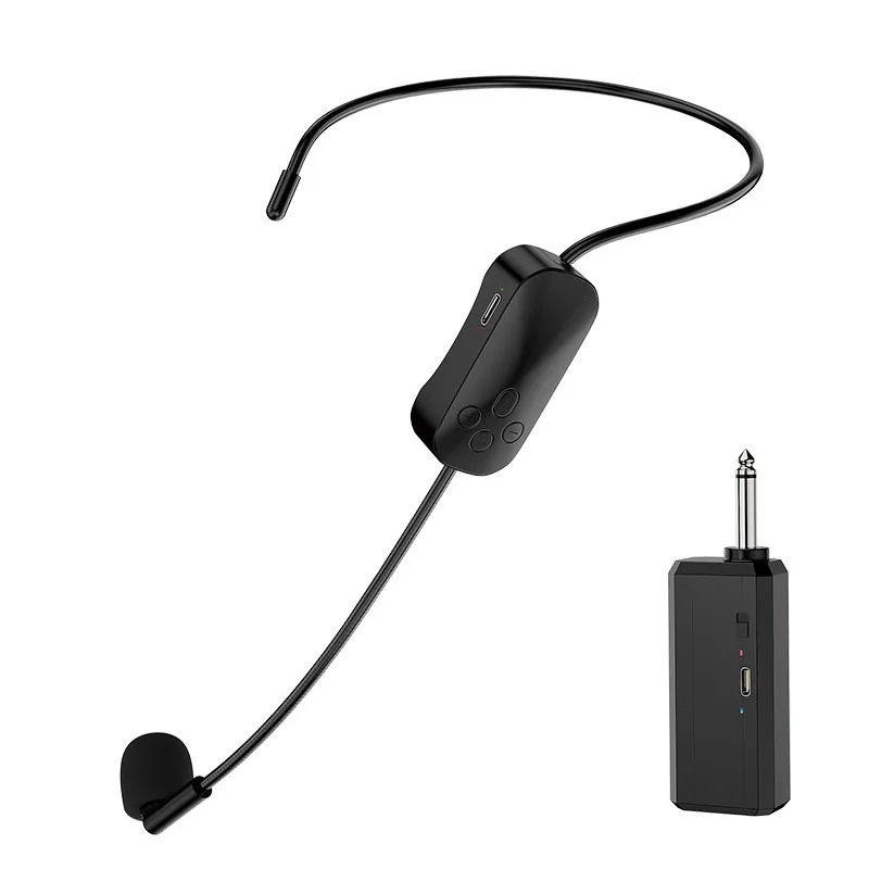 Live wireless microphone, headset microphone, tour guide teaching, small bee amplifier, audio general noise-cancelling earphone