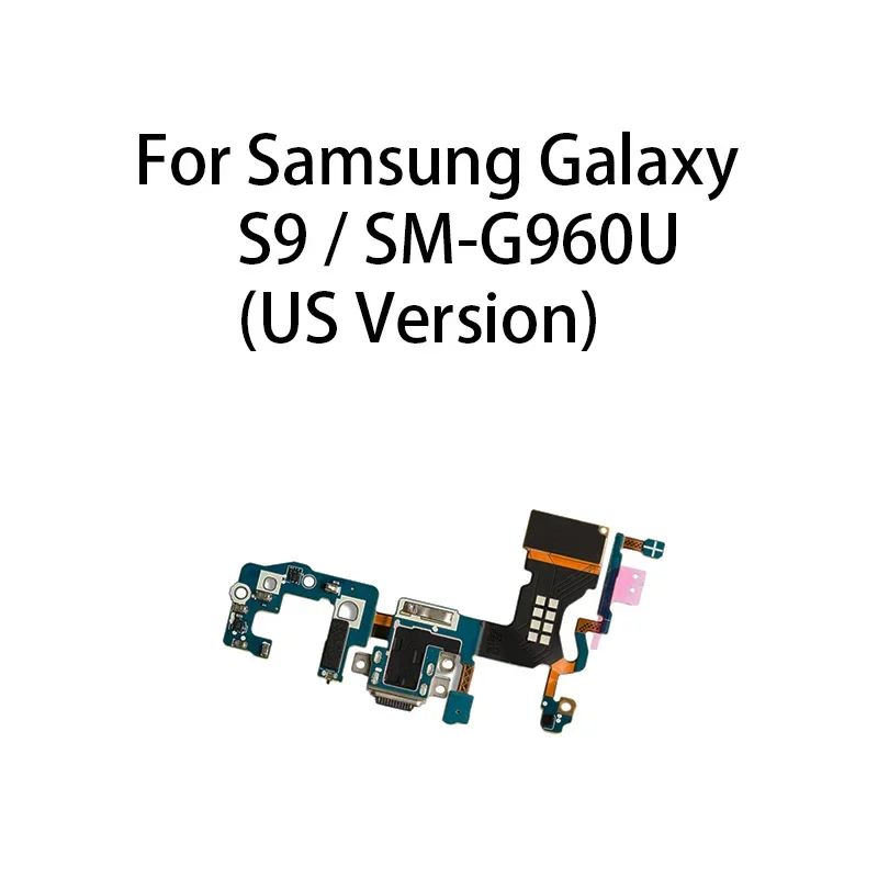 Gefensi For Samsung Galaxy S9 SM-G960U (US Version), USB Charging Port Dock Charger Plug Connector Board Flex Cable